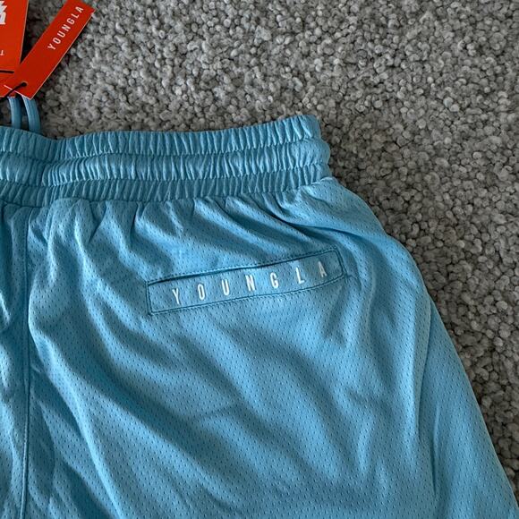 Men's YoungLA 117 Sig Short (SoldOut), XL, NWT, CarolinaBlue - Picture 6 of 7